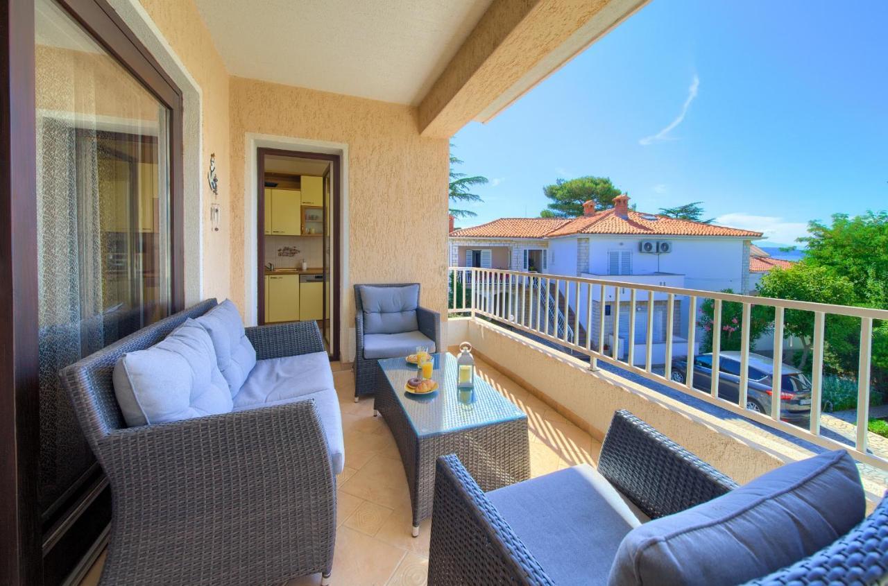 Apartment Lidija Krk Town Dış mekan fotoğraf